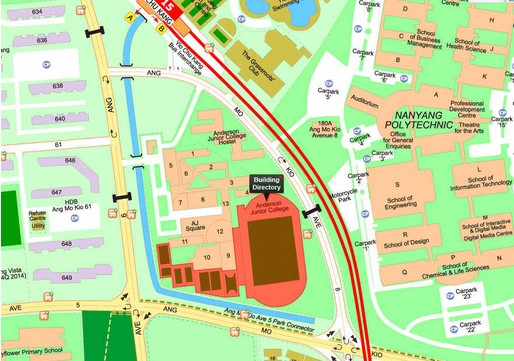 安德逊初级学院位置